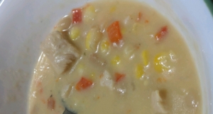 Quick Chicken and Corn Chowder