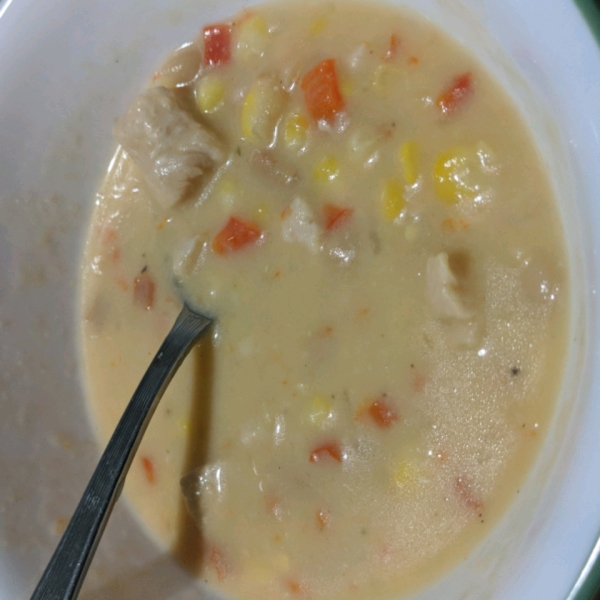 Quick Chicken and Corn Chowder