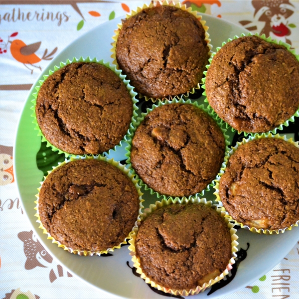 Gingerbread-Pear Muffins