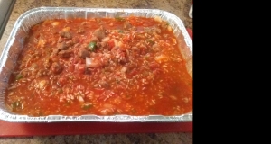 Spicy Sausage and Rice Casserole