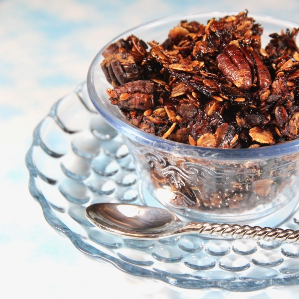 Dark Honey Pecan Granola