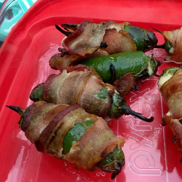 Spicier, Cheesier Stuffed Jalapenos Wrapped in Bacon