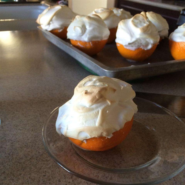 Orange Baked Alaska