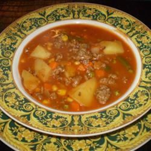 Vegetable Beef Chunky Soup