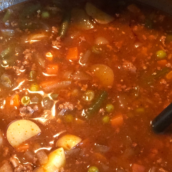 Vegetable Beef Chunky Soup