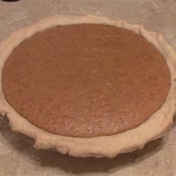 REAL Homemade Pumpkin Pie