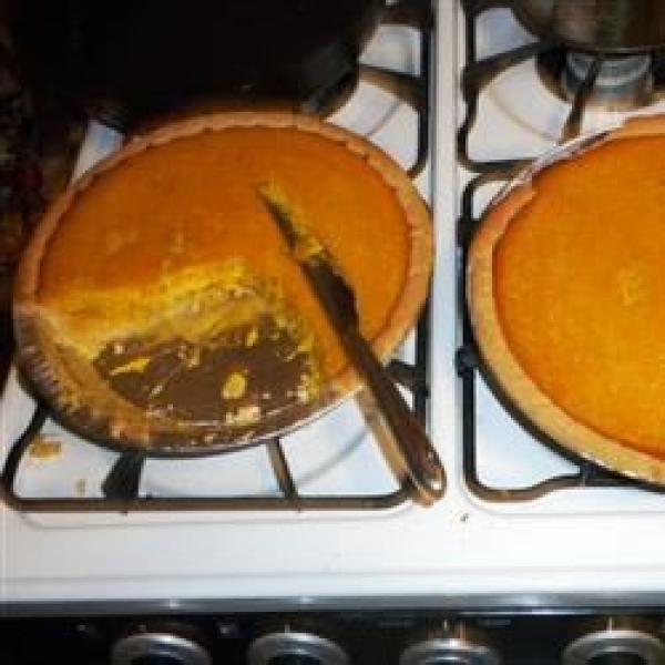 REAL Homemade Pumpkin Pie