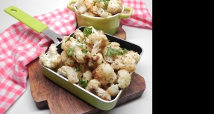 Baked Parmesan Cauliflower