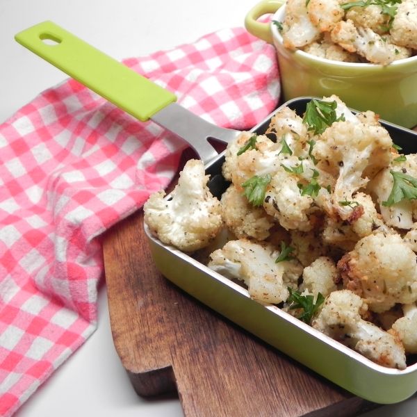 Baked Parmesan Cauliflower