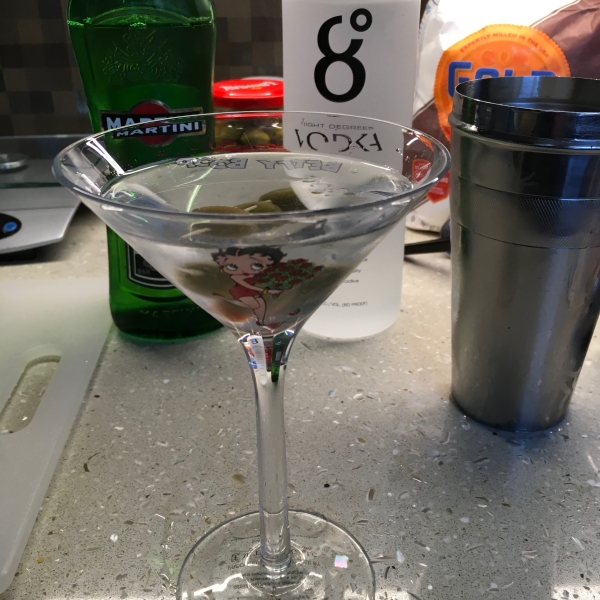 Vodka Martini Cocktail