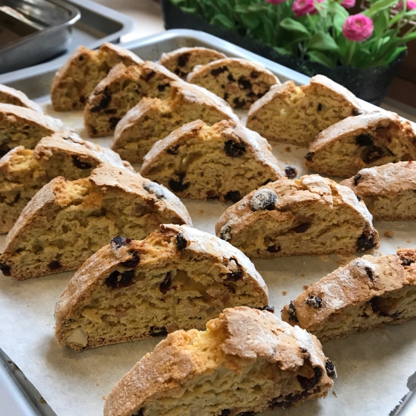 Cranberry Almond Biscotti