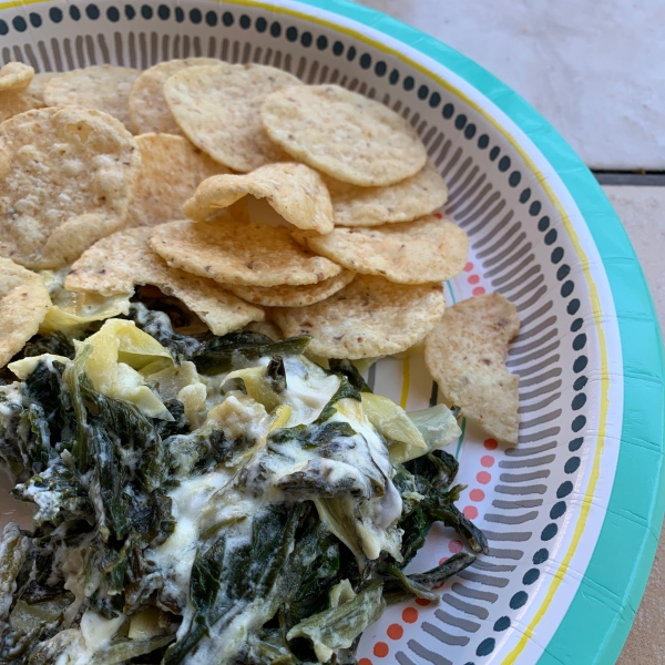 Luscious Spinach Artichoke Dip