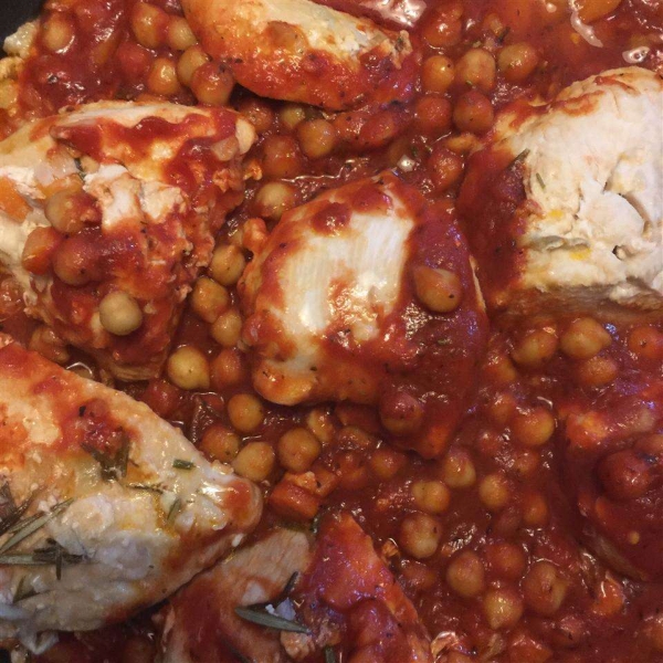 Italian Chicken and Chickpeas