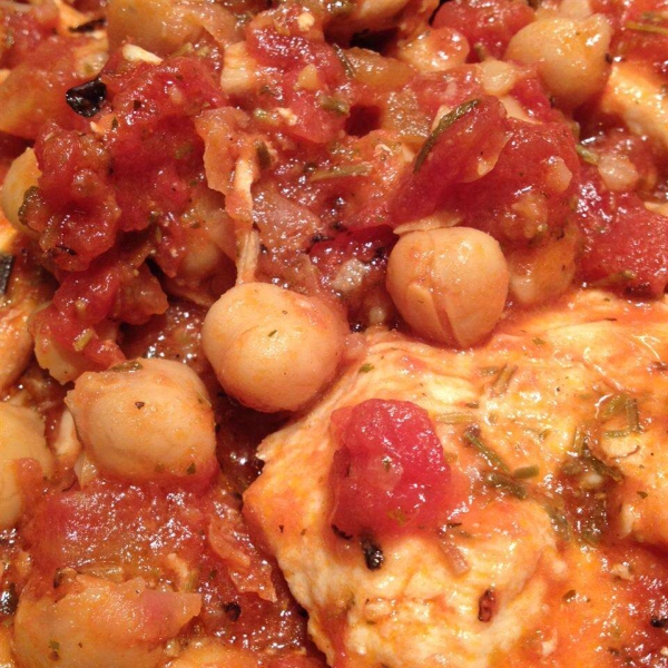 Italian Chicken and Chickpeas