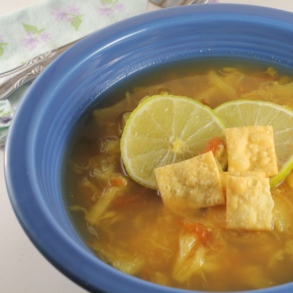 Pineapple, Lime, and Ginger Soup