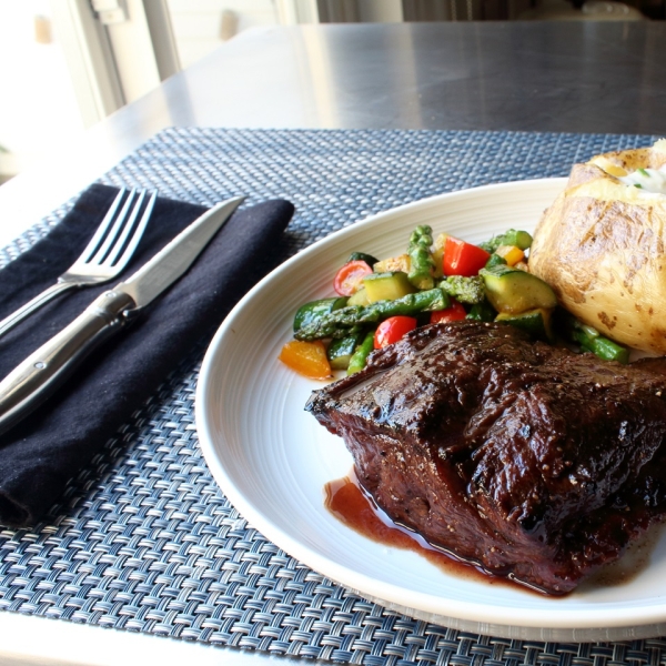 Grilled Flat Iron Steak