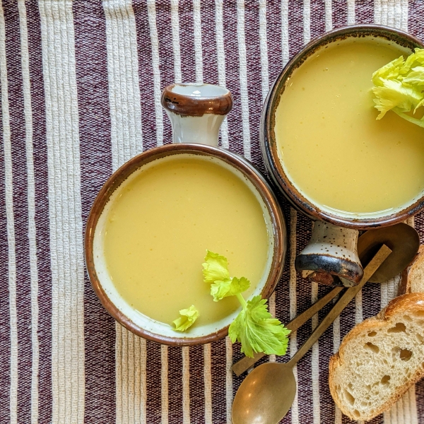 Celery Potato Soup