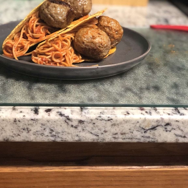 Spaghetti Tacos