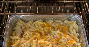 Gluten-Free Macaroni and Three Cheeses with Bacon