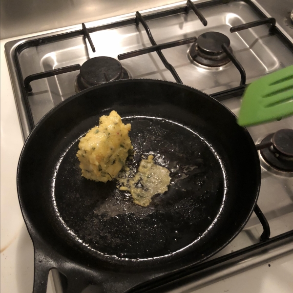 Polenta and Wild Rice Burgers