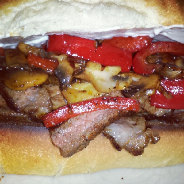 Scrumptious Steak Sammy