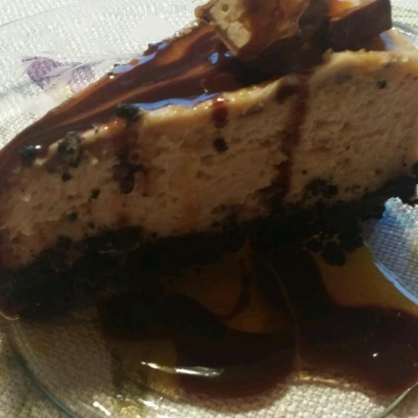 Chocolate Caramel Nut Cheesecake