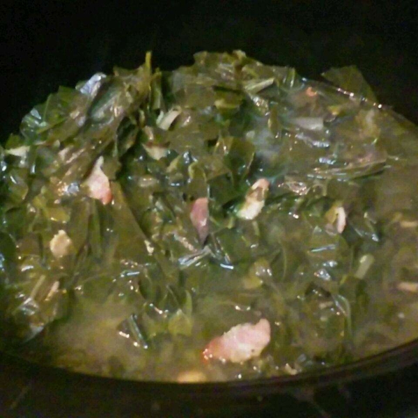 Slow Cooked Collard Greens