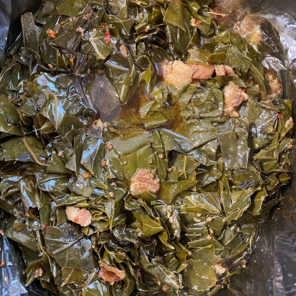 Slow Cooked Collard Greens