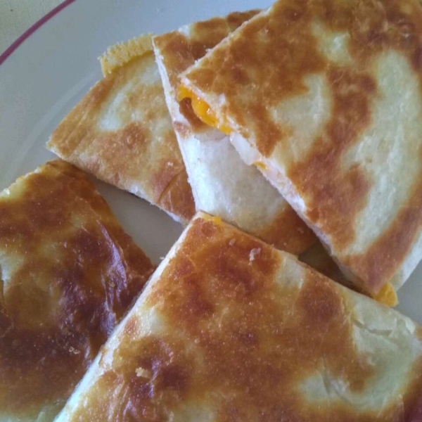 2-Minute Cheese Quesadillas