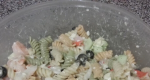 Crab and Shrimp Pasta Salad