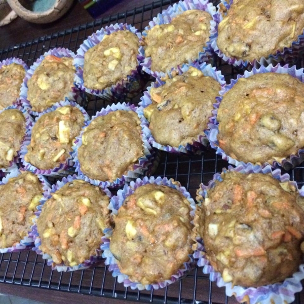 Great Apple and Carrot Muffins