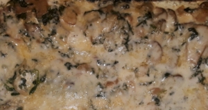 Spinach Mushroom Lasagna