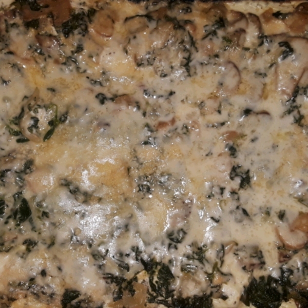 Spinach Mushroom Lasagna