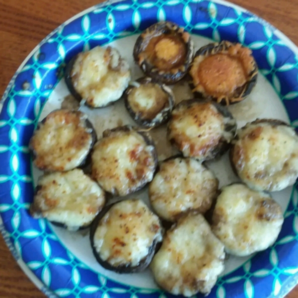 Stuffed Mushrooms with Swiss Cheese