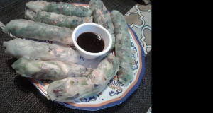 Fresh Spring Rolls With Thai Dipping Sauce