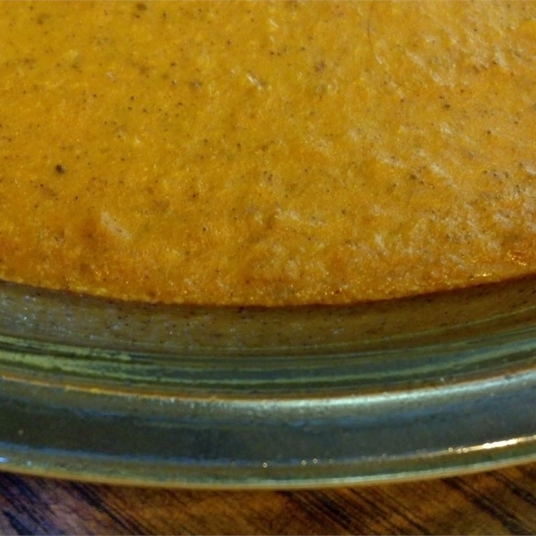 Crustless Pumpkin Pie