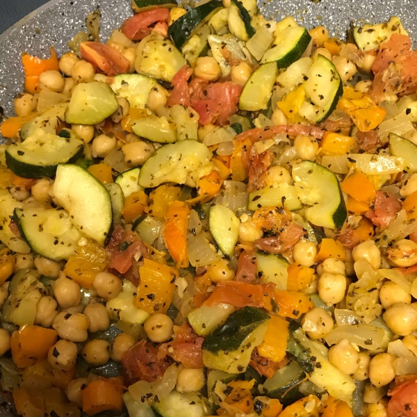 Garbanzo Stir-Fry