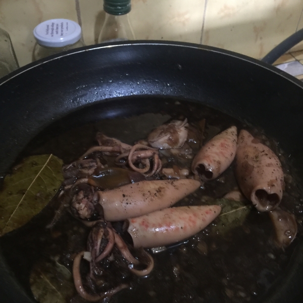 Adobong Pusit (Squid Adobo)
