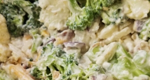 Southern Broccoli and Cauliflower Salad
