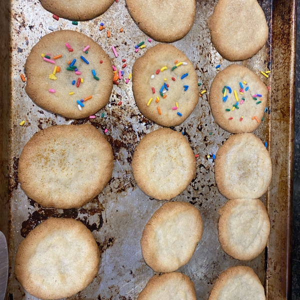 Grandma's Drop Sugar Cookies