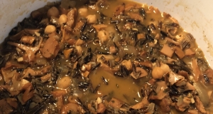 Chanterelle Mushroom and Wild Rice Soup