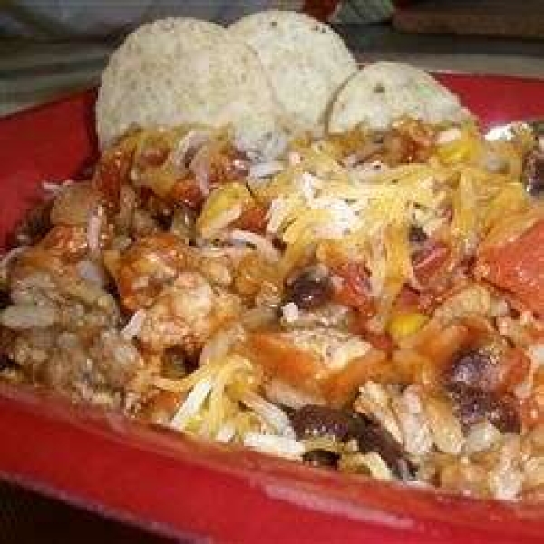 Chili and Rice Casserole