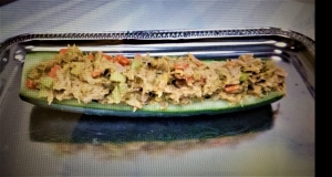 Tuna Cucumber Boats
