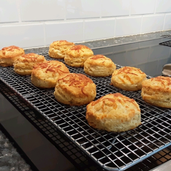 Irish Cheddar Spring Onion Biscuits