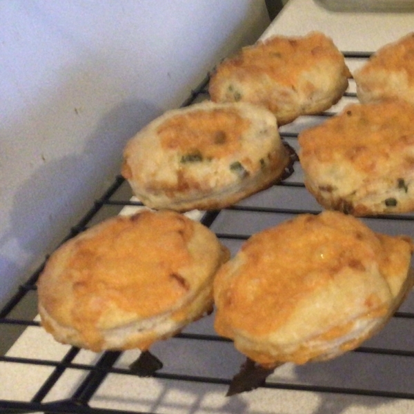 Irish Cheddar Spring Onion Biscuits