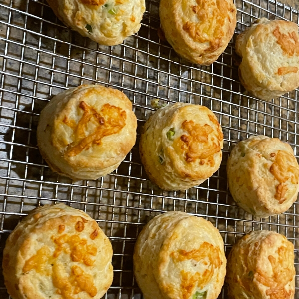 Irish Cheddar Spring Onion Biscuits