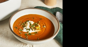 Curried Patty Pan Squash Soup