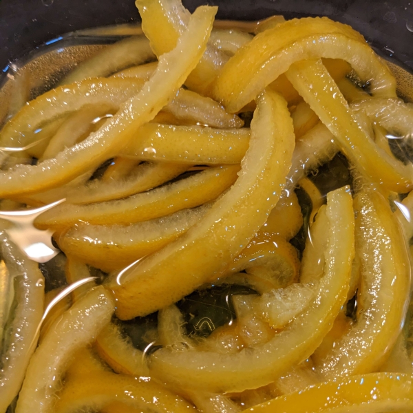 Candied Lemon Peel