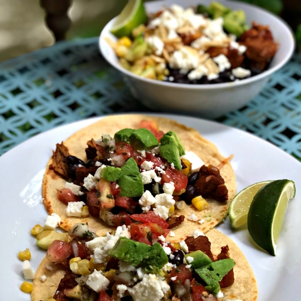 Instant Pot® Chicken Mole Tacos