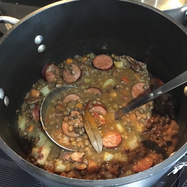 Sopa de Lentejas (Andalucian Lentil Soup)